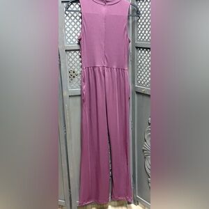 Wide leg romper 27 inch inseam